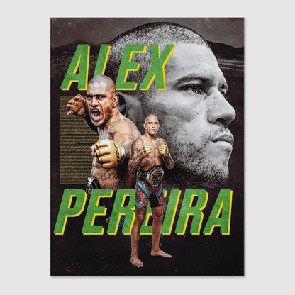 Alex Pereira Canvas