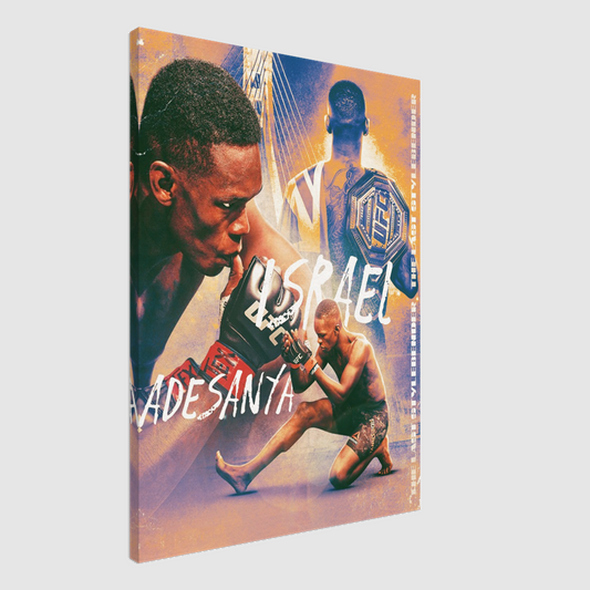 Israel Adesanya Canvas