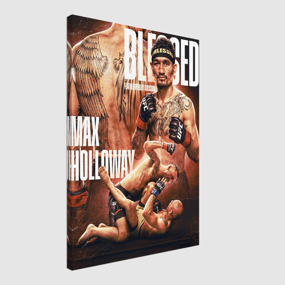 Max Holloway Canvas