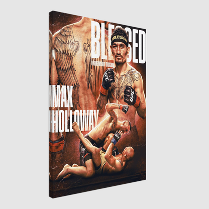 Max Holloway Canvas