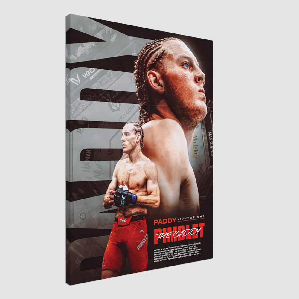 Paddy Pimblett Canvas